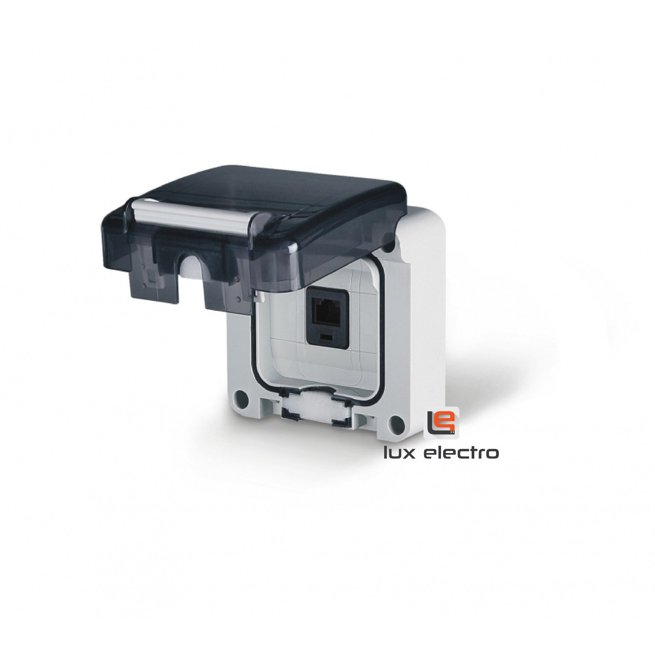 Купить Розетка информационная RJ45 кат.6 IP66 встраиваемая M95(95x95mm ...