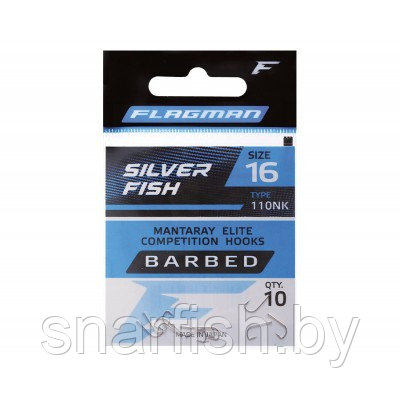 Крючок Flagman Silver Fish №12,14,16 - фото 1 - id-p157107648