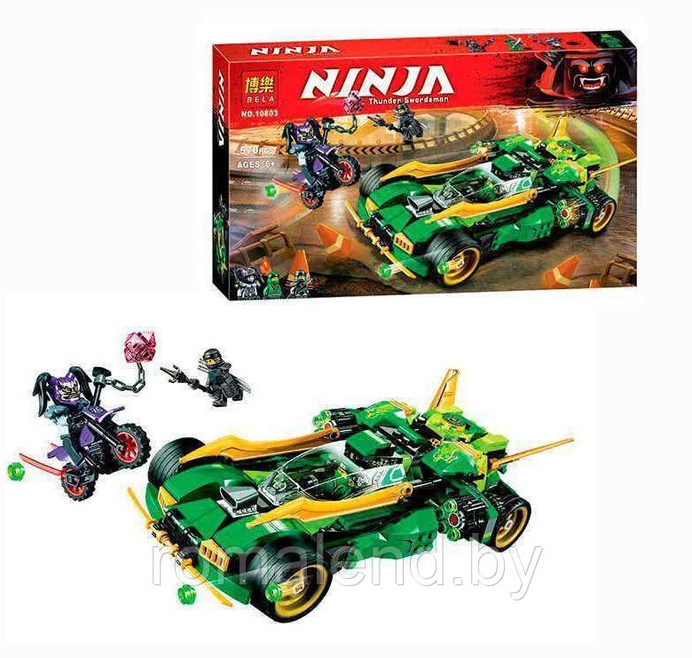 Конструктор Ninjago Bela 10803 Ночной вездеход ниндзя - фото 3 - id-p157121538