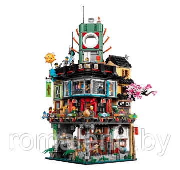 Конструктор Ninjago Bela 10727 Ниндзяго Сити - фото 4 - id-p157122240