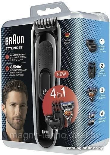 Машинка для стрижки и бритья Braun Styling Kit SK3000 - фото 2 - id-p157122912