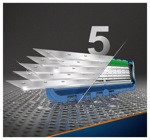 Сменные кассеты для бритья Gillette Fusion5 Proglide Power (4 шт) - фото 4 - id-p157122516