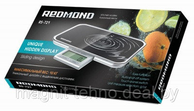 Весы кухонные Redmond RS-721 черный - фото 3 - id-p157123126