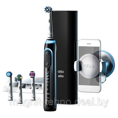 Электрическая зубная щетка Braun Oral-B Genius 9000N black (D701.545.6XC)