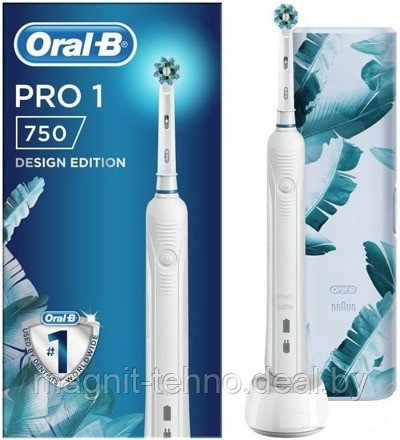 Электрическая зубная щетка Braun Oral-B Pro 1 750 D16.513.1UX - фото 1 - id-p157124348