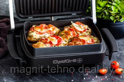 Электрогриль Tefal Optigrill XL+ Snacking Baking GC724D - фото 3 - id-p157123477