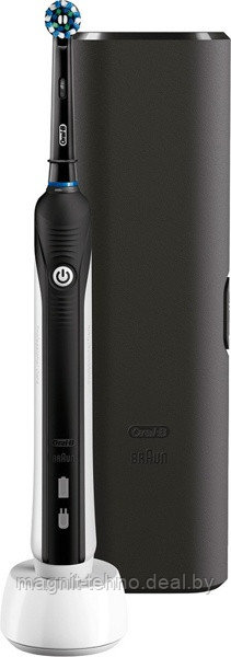 Электрическая зубная щетка Braun Oral-B Pro 750 Cross Action Black Edition (D16.513.UX) - фото 1 - id-p157123643