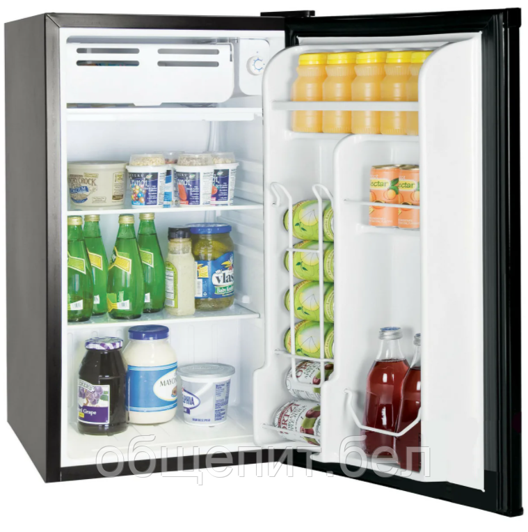 Шкаф холодильный с глухой дверью COOLEQ TBC-90S черный - фото 1 - id-p157126174