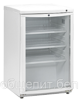 Шкаф холодильный со стеклом TEFCOLD BC85 WHITE - фото 1 - id-p157127688