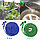 Шланг Xhose (Икс-Хоз) 22.5 метров поливочный (Икс-Хоз) саморастягивающийся с пульверизатором Зеленый, фото 5