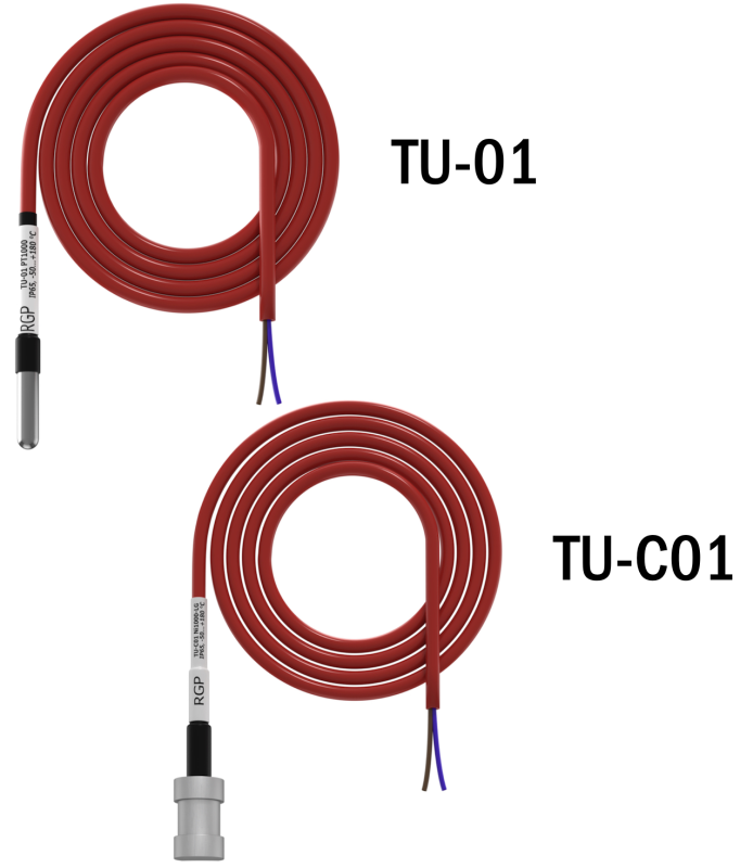 Бескорпусные накладные (контактные) датчики температуры TU-01, TU-С01 - фото 1 - id-p157133527
