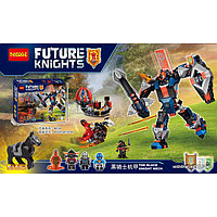 Детский конструктор Bela Nexo Knights 10519 "Робот Чёрный рыцарь", аналог LEGO 70326, фото 1