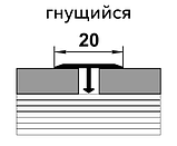 Профиль гибкий ЛС 10 серебро люкс 20мм длина 2700мм, фото 2
