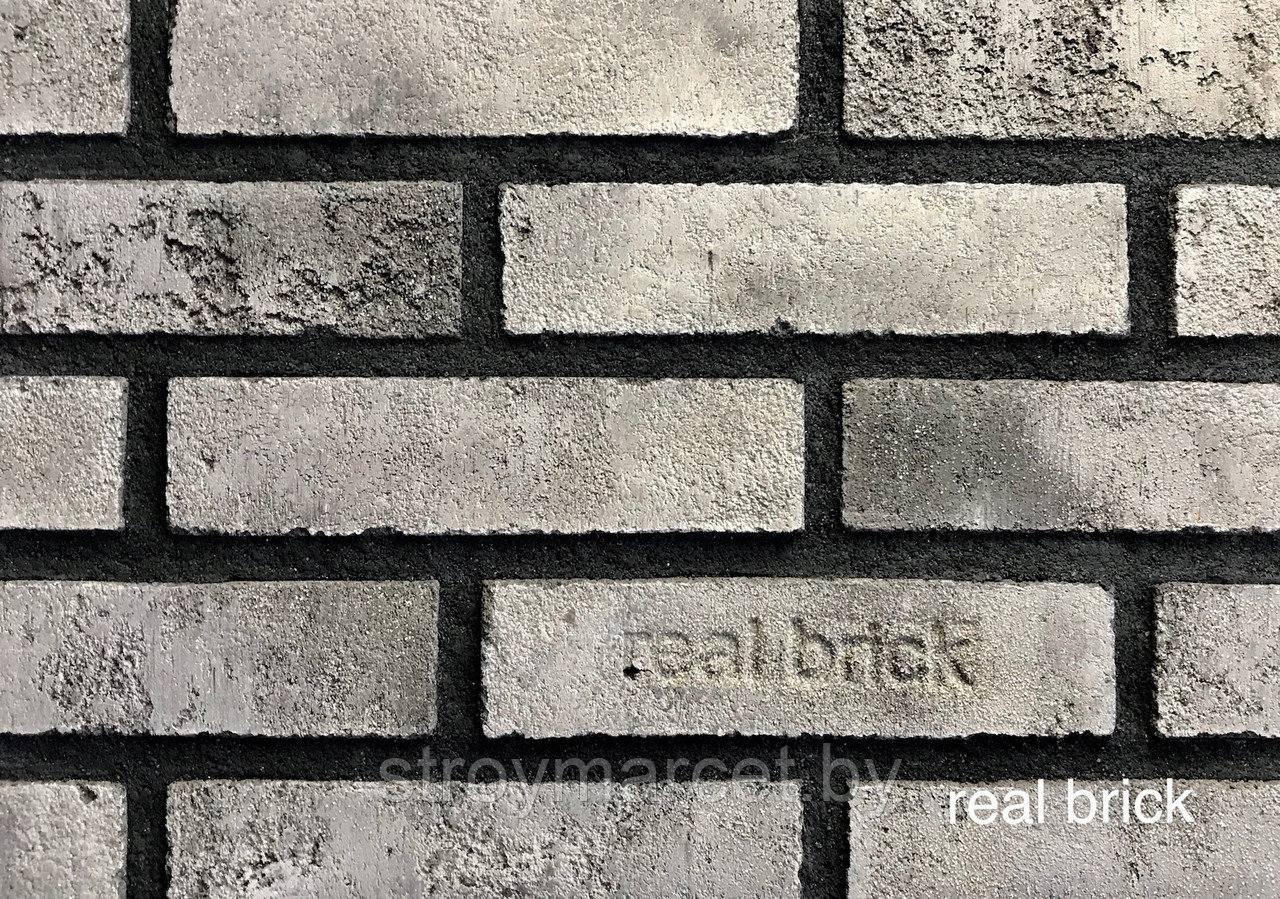 Клинкерная плитка REAL BRICK RB 2-13 графитовый porovence