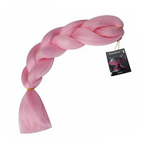 Фибра для плетения - Jumbo X-hair - Pink