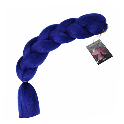 Фибра для плетения - Jumbo X-hair - Blue - фото 1 - id-p154666389