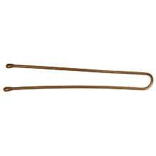 Шпильки Dewal коричневые, прямые 45 мм, 60 шт/уп