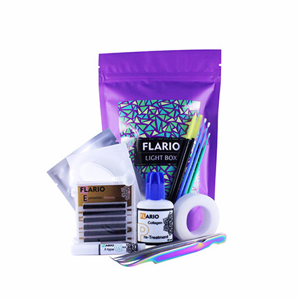 Стартовый набор для наращивания ресниц Flario Light Box