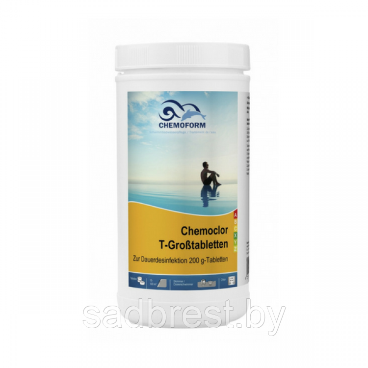 Кемохлор T-65 гранулированный для бассейна Chemoform Кемоформ 1 кг - фото 1 - id-p157168465