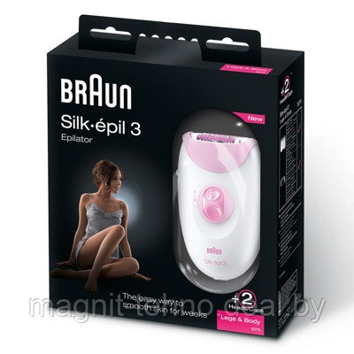 Эпилятор Braun Silk-epil 3 3270 Legs & body - фото 3 - id-p52060137