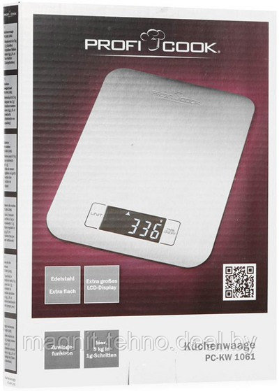 Весы кухонные ProfiCook PC-KW 1061 электронные - фото 3 - id-p48225494
