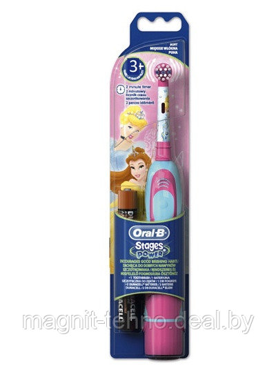 Электрическая зубная щетка Braun Oral-B Stages Power (DB4.510.K) Princess - фото 1 - id-p22064958