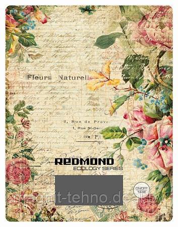 Весы кухонные Redmond RS-736 (цветы) электронные - фото 1 - id-p64872488