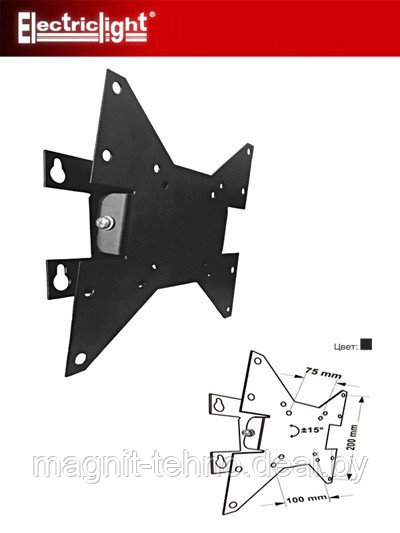 Кронштейн для ЖК телевизора ElectricLight КБ-01-62 - фото 3 - id-p61304281