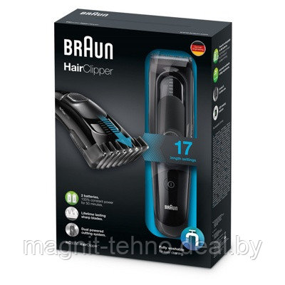 Машинка для стрижки волос Braun HC5050 - фото 3 - id-p47518800