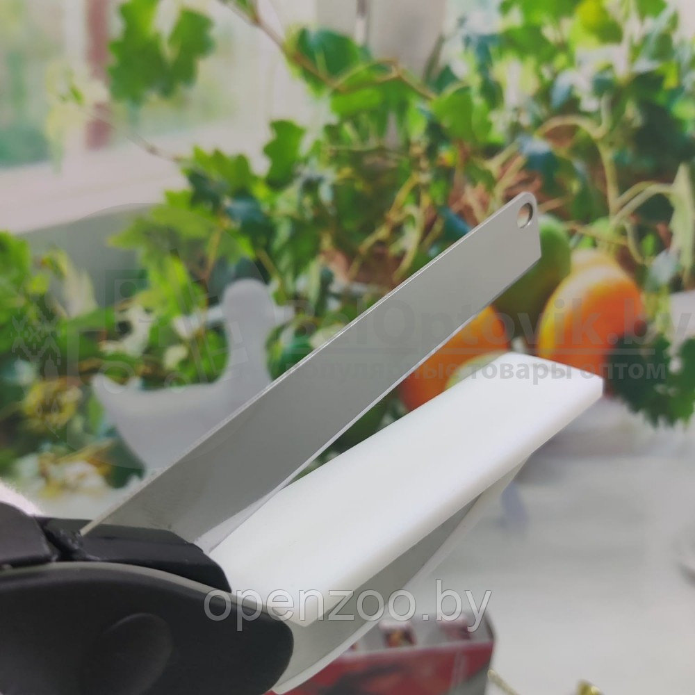 Умный нож Clever Cutter для быстрой нарезки Овощи Фрукты Мясо/ножницы для продуктов - фото 6 - id-p157188654