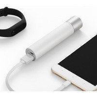 Портативное зарядное устройство Xiaomi Mi Power Bank Flashlight 3350mAh (белый), фото 2