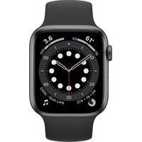 Умные часы Apple Watch Series 6 44 мм (алюминий серый космос/черный), фото 2