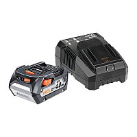 Аккумулятор с зарядным устройством AEG Powertools SETL1840AL 4932464983 (18В/4 Ah + 12-18В)