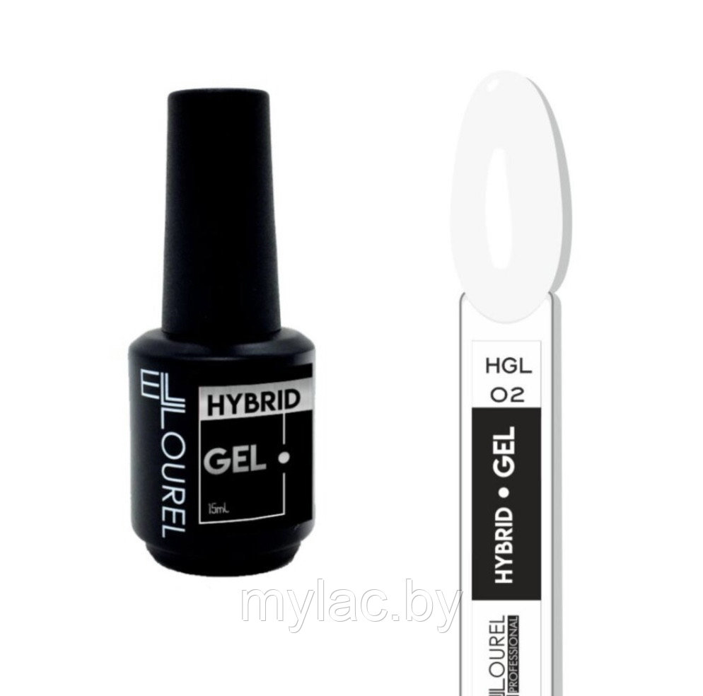 Твёрдый гель HYBRID GEL от ELL LOUREL № 02, 15 мл