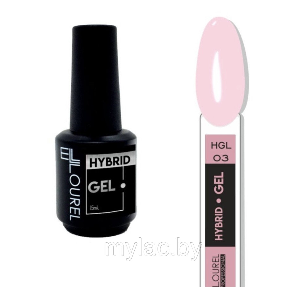 Твёрдый гель HYBRID GEL от ELL LOUREL № 03, 15 мл - фото 1 - id-p157200385