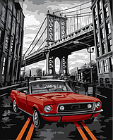 Набор для рисования картины по номерам "Бруклинские улицы"