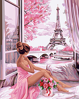 Набор для рисования картины по номерам "Розовый рассвет"