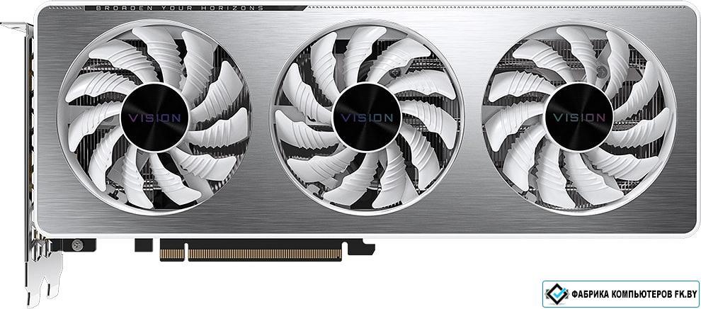 Видеокарта Gigabyte GeForce RTX 3060 Vision OC 12GB GDDR6 (rev. 2.0) - фото 1 - id-p157216007