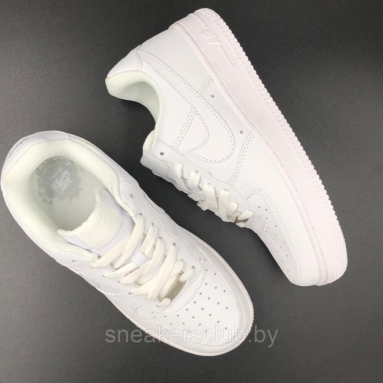 Кроссовки женские белые Nike Force/ повседневные/ демисезонные/ подростковые