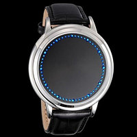 LED-часы сенсорные «Godier» серебро