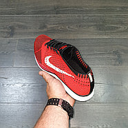 Кроссовки Nike Flyknit Racer Red White, фото 2