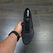 Кроссовки Nike Flyknit Racer Triple Black, фото 4