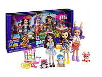 Игровой набор Mattel 3 куклы Enchantimals Пикник в парке