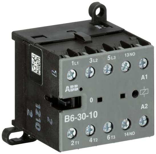 Мини-контактор B6-30-01-80 230VAC 9А 1NC ABB - фото 1 - id-p157230640