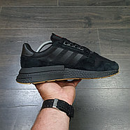 Кроссовки Adidas ZX 500 RM Black Gum, фото 2