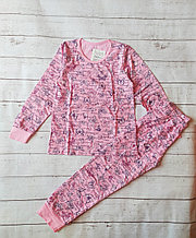 Детская пижама для девочек, размер 110-116