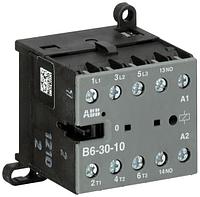 Мини-контактор B6-30-10-01 24VAC 24VAC 9А 1NO ABB