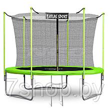 Батут Atlas Sport 312 см (10ft) (внутренняя сетка и лестница) GREEN