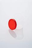 Контейнер одноразовый медицинский полимерный стерильный 100 мл с завинчиваемой крышкой, фото 3
