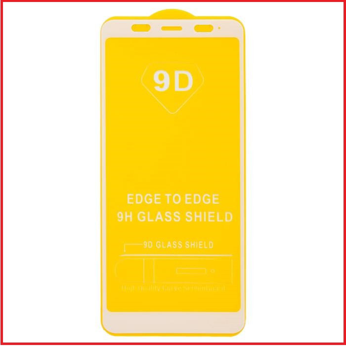 Защитное стекло Full-Screen для Xiaomi Redmi Note 5 pro / Redmi 6X белый (5D-9D с полной проклейкой)